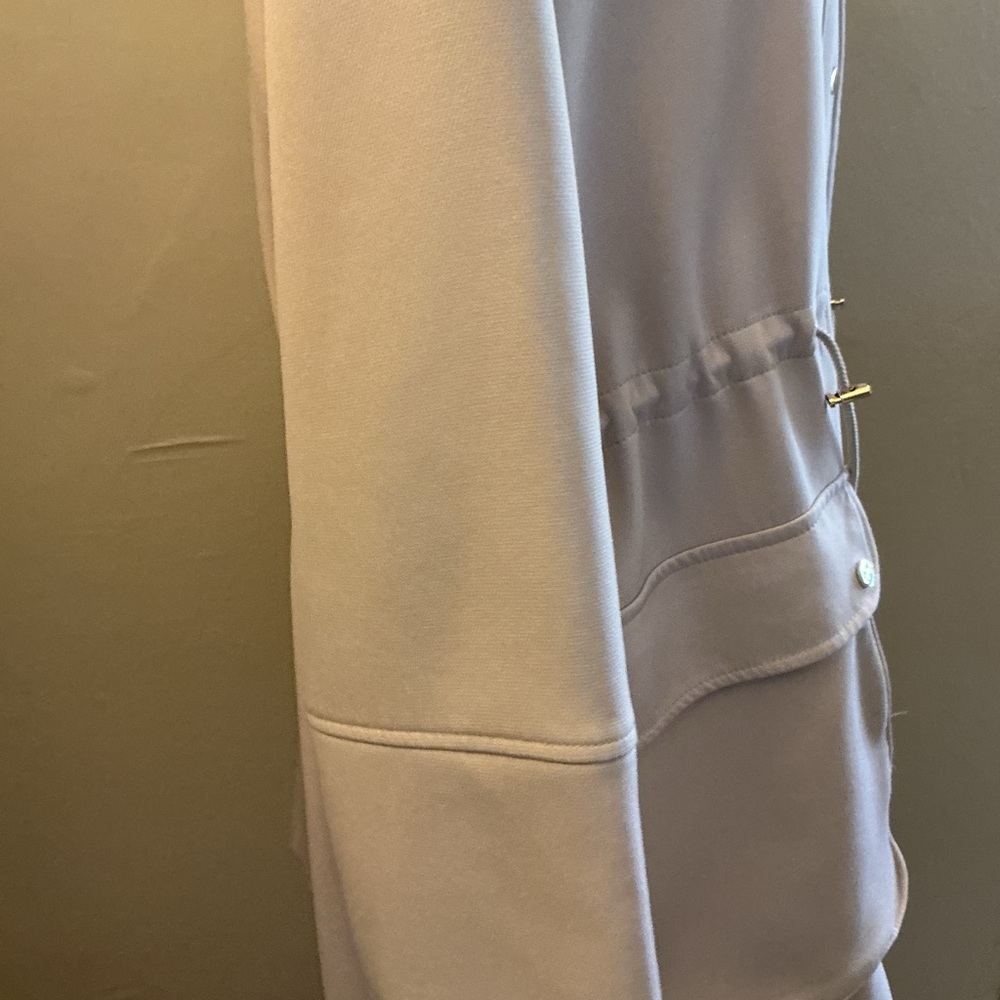 H&M Light Beige Utility Jacket with Drawstring - Picture 5 of 10